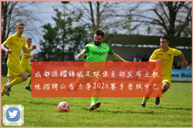成都顶耀锦城足球俱乐部发布主教练招聘公告力争2026赛季晋级中乙联赛